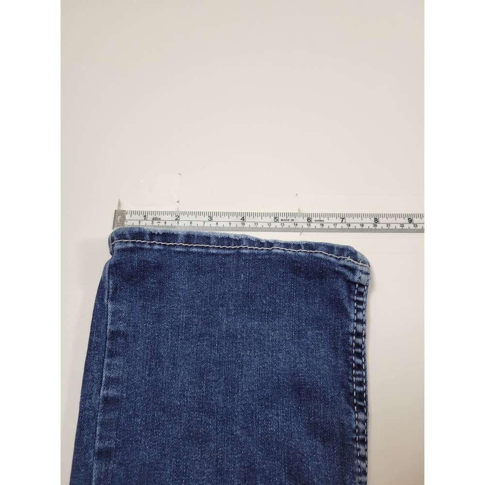 Silver Jeans Avery Slim Boot Women 29 Blue High Rise Flap Pocket L94613SSX318 - Picture 7 of 12